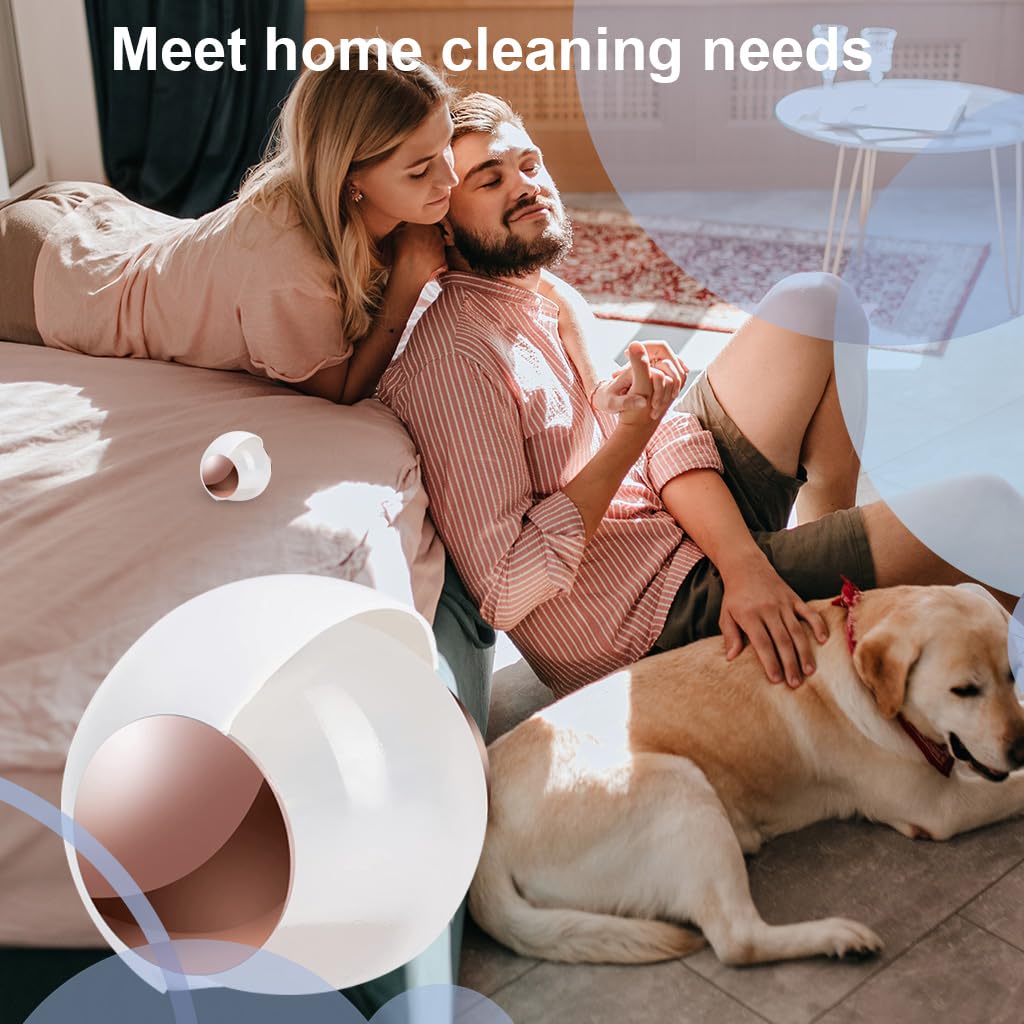MAYCREATE Washable Reusable Lint Roller Ball, Portable Gel Lint Roller for Pet Hair Remover Tool, Washable Lint Roller Fur Lint Remover for Clothes, Furniture, Carpet, Bed, Sofa, White MAYCREATE Washable Reusable Lint Roller Ball, Portable Gel Lint Roller for Pet Hair Remover Tool, Washable Lint Roller Fur Lint Remover for Clothes, Furniture, Carpet, Bed, Sofa, White